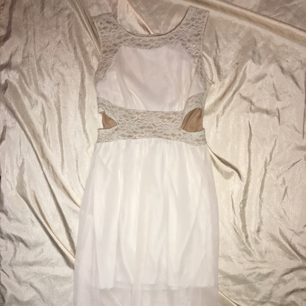 white dress